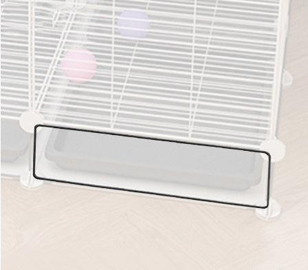 DIY Cage Individual Base Panel 10x35cm