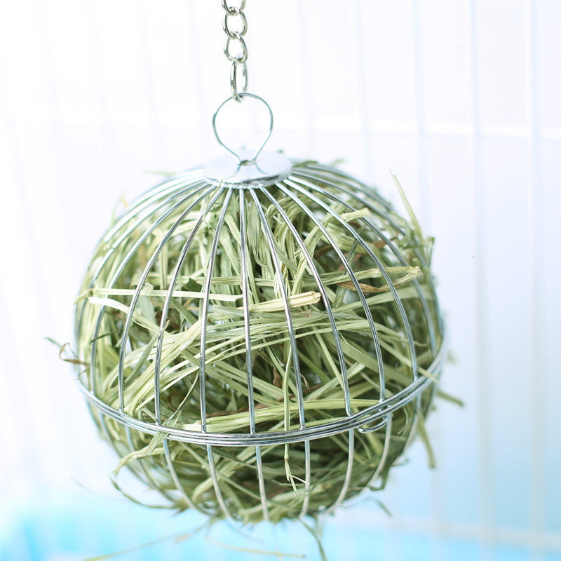 Sphere Hay Rack Hanging Ball Toy Hay Dispenser
