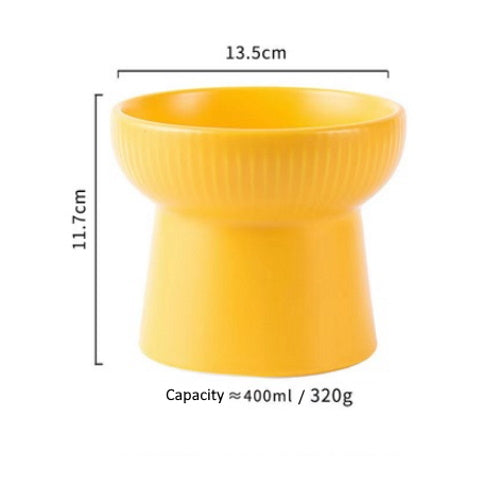 Pet Bowl Elevated Ceramic