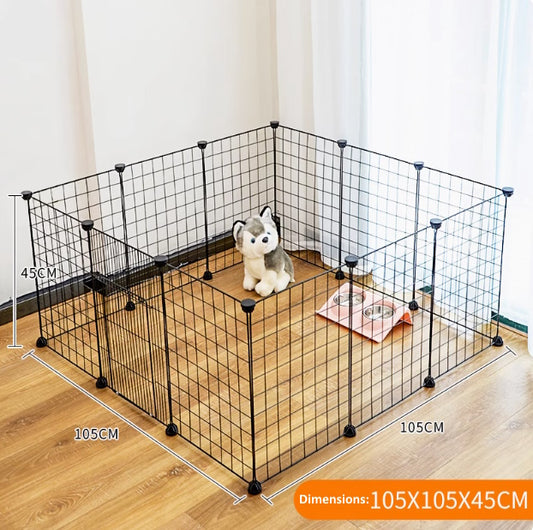 DIY Cage or Playpen Extended Height 12 pcs Set 4cm Mesh