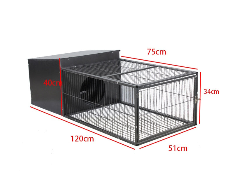 Metal Cage Hutch Small