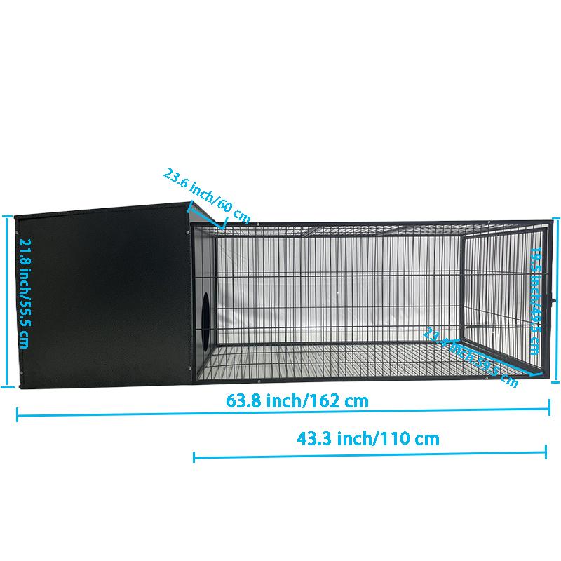 Metal Cage Hutch Large New Design