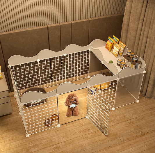 DIY Cage or Playpen with Top Storage