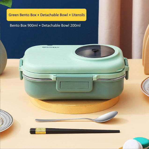 Bento Lunch Box Multi-compartment 304 Stainless Steel