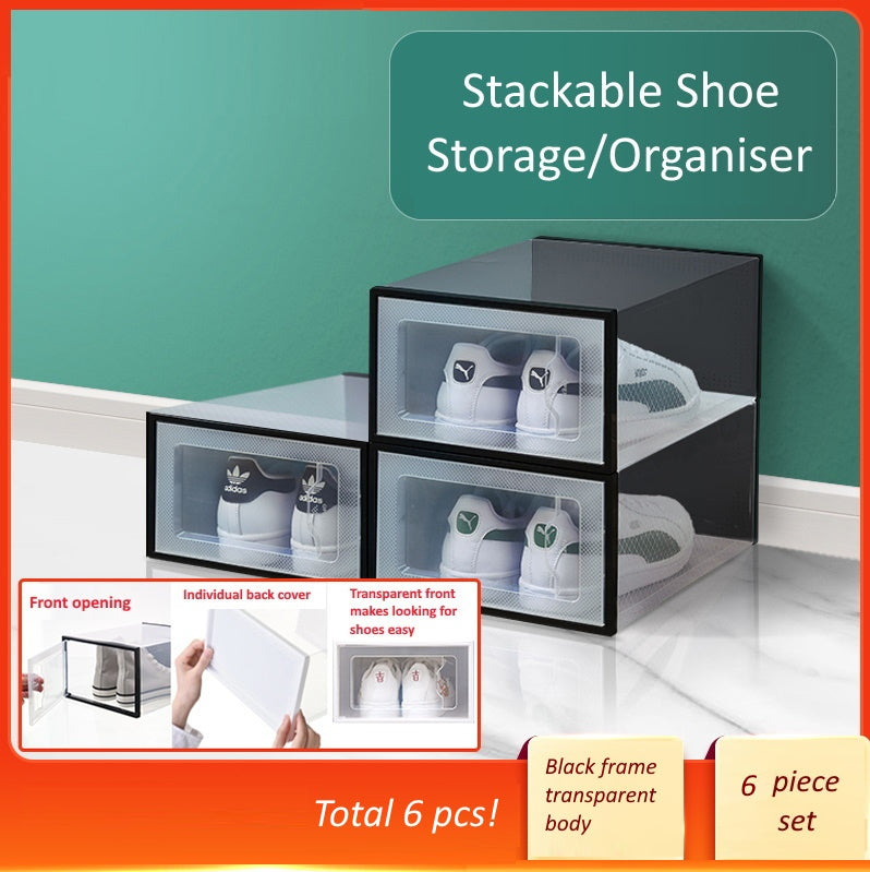 Individual shoe hot sale storage boxes