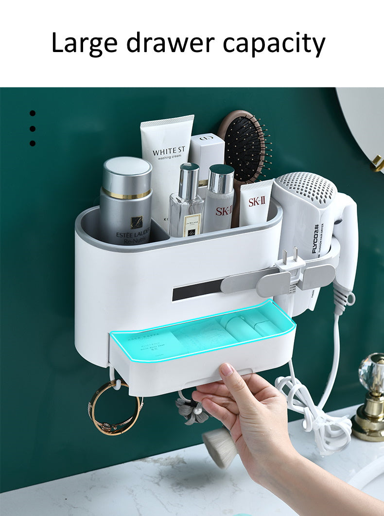 Hair clearance dryer organiser