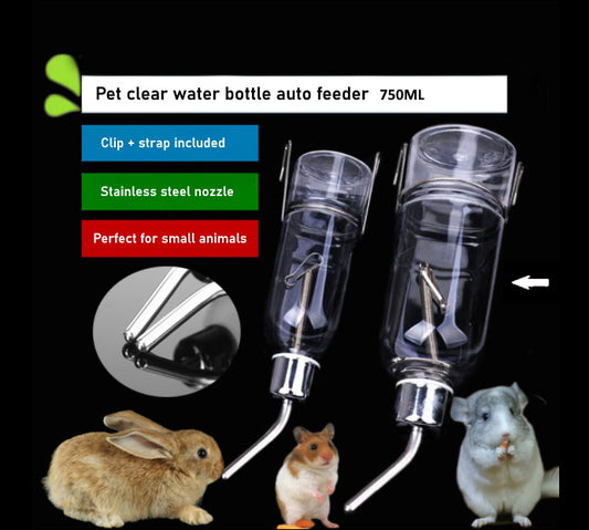 Pet Ball Nozzle Water Bottle Dispenser Auto Feeder